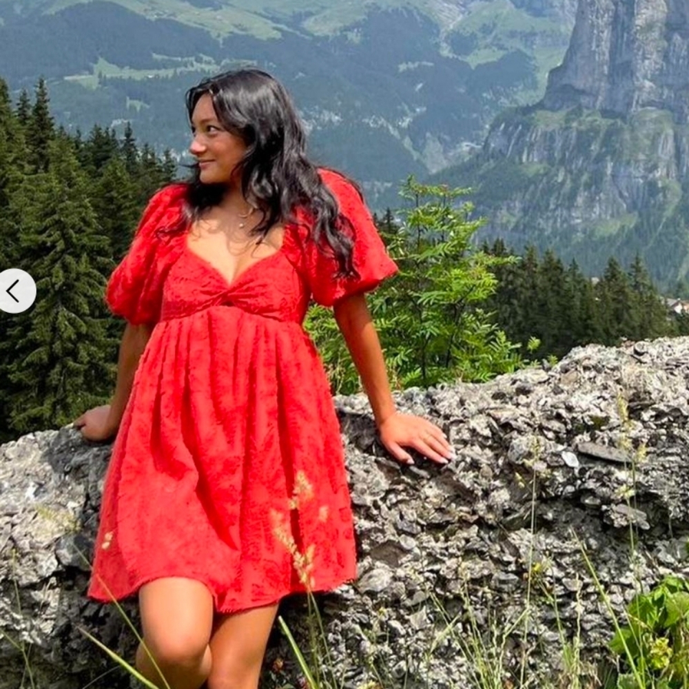 Target Red and Orange Dress